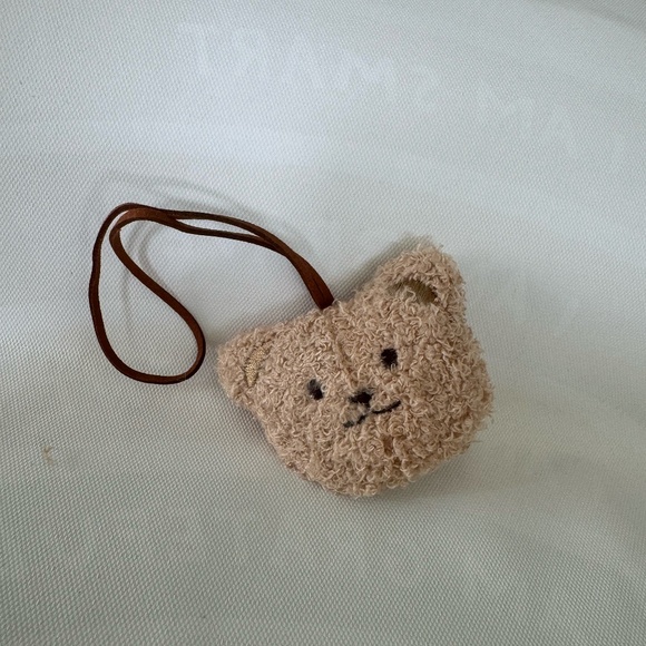RSStudio Accessories - Cute Bear Doll Bag Pendant With Name Tag, Keychain Pendant